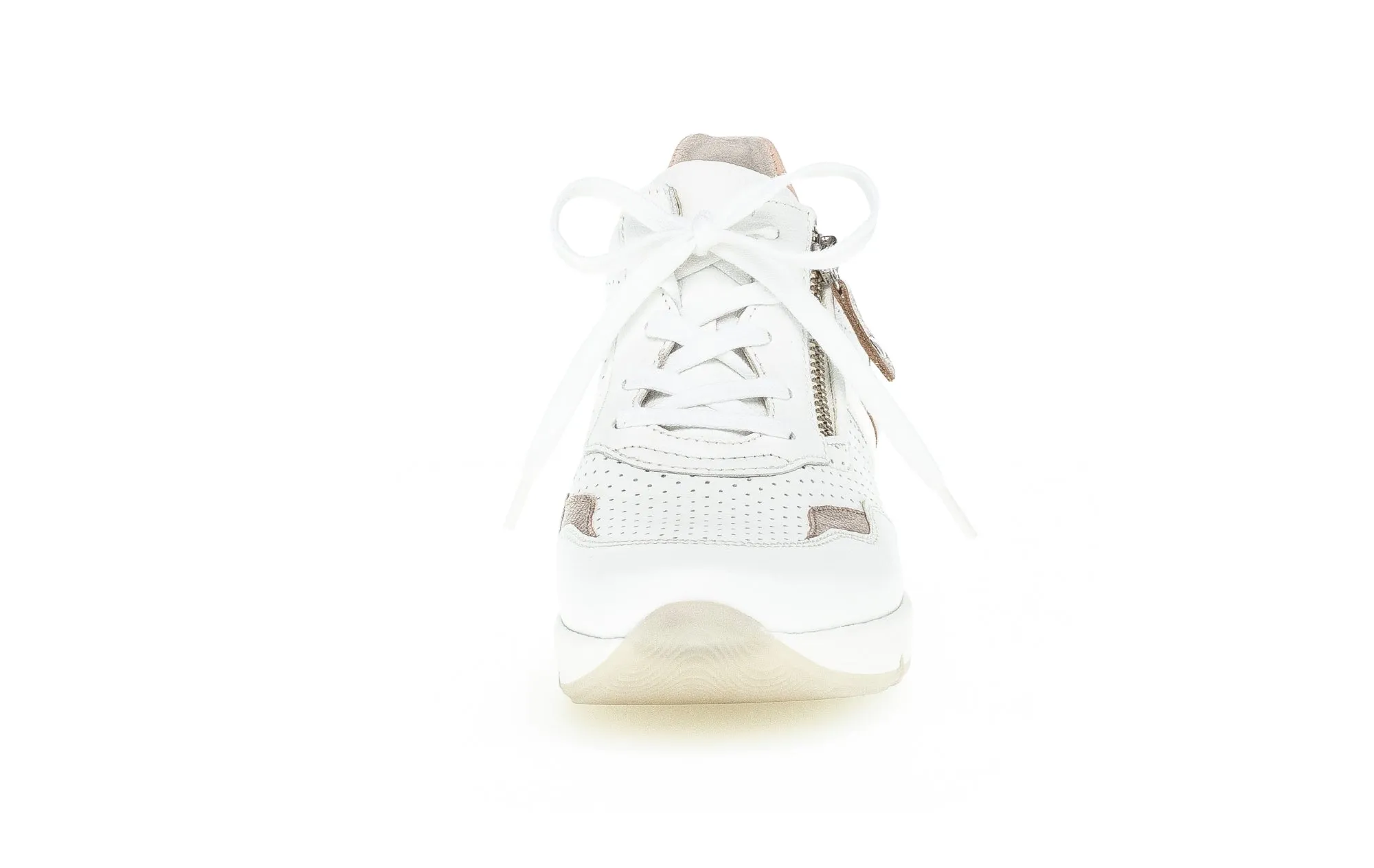 GABOR - 66.488.51 WEDGE LACED SHOE - WHITE MULTI