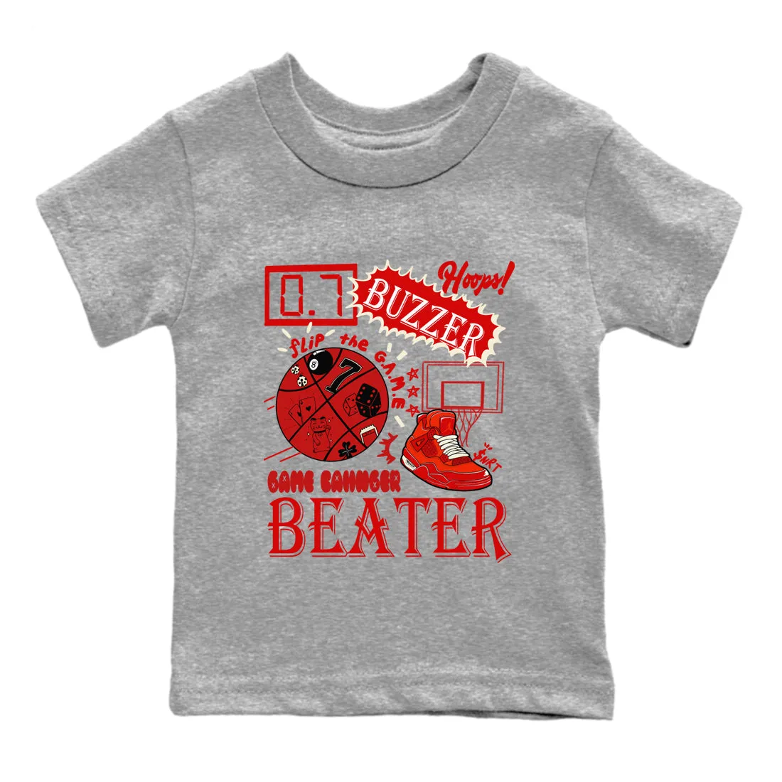 Game Customer satisfaction Brick Kids Brick By Tees 4 - Jordan Sneaker Top-choice SNRT Changer Air