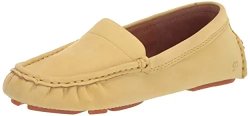 Gentle Souls by Kenneth Cole Women's Mina Driver Driving Style Loafer, Lemon, 8