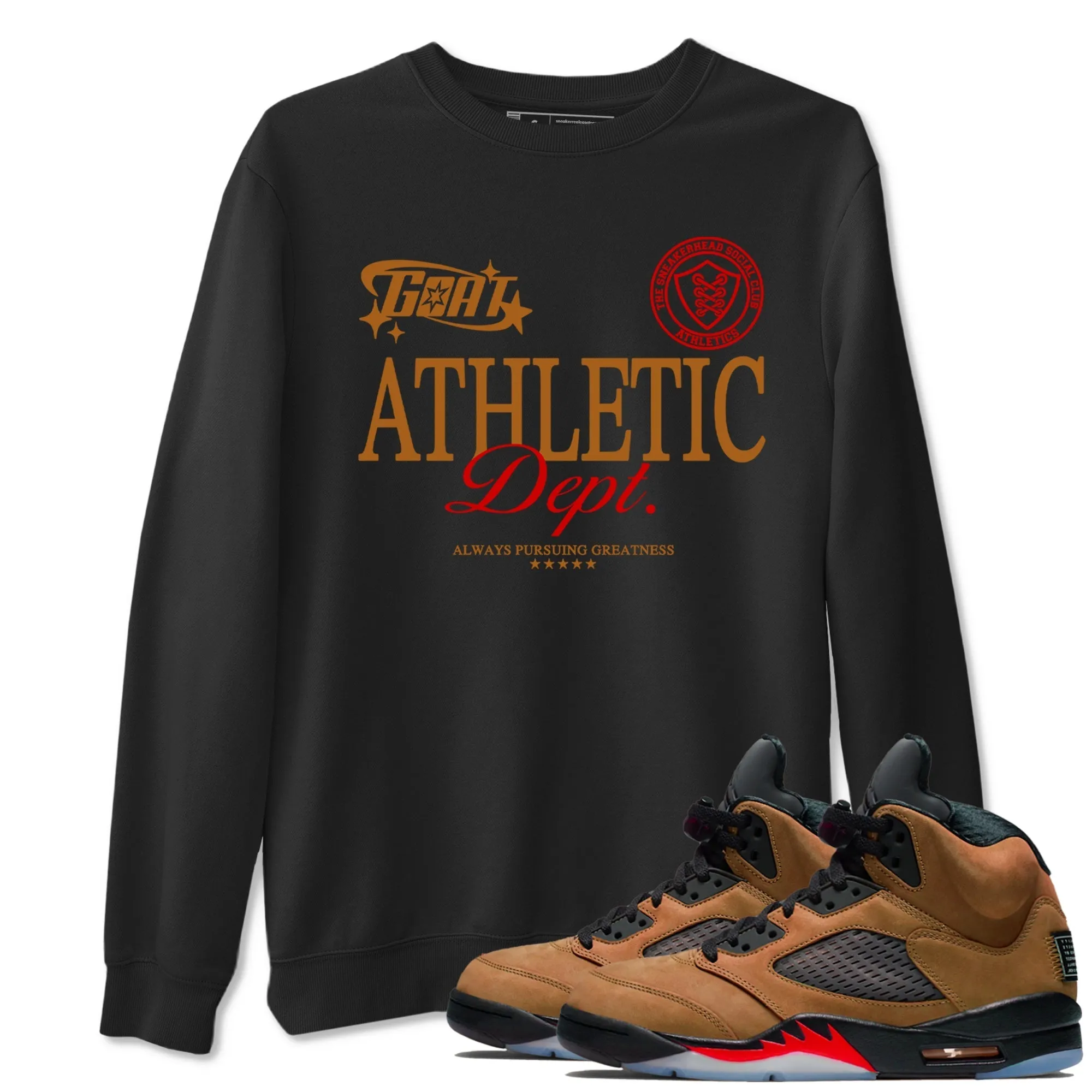 Goat Archaeo Dept Air Jordan Brown 5 Hot offer Tees Athletic - Ultimate savings SNRT Sneaker