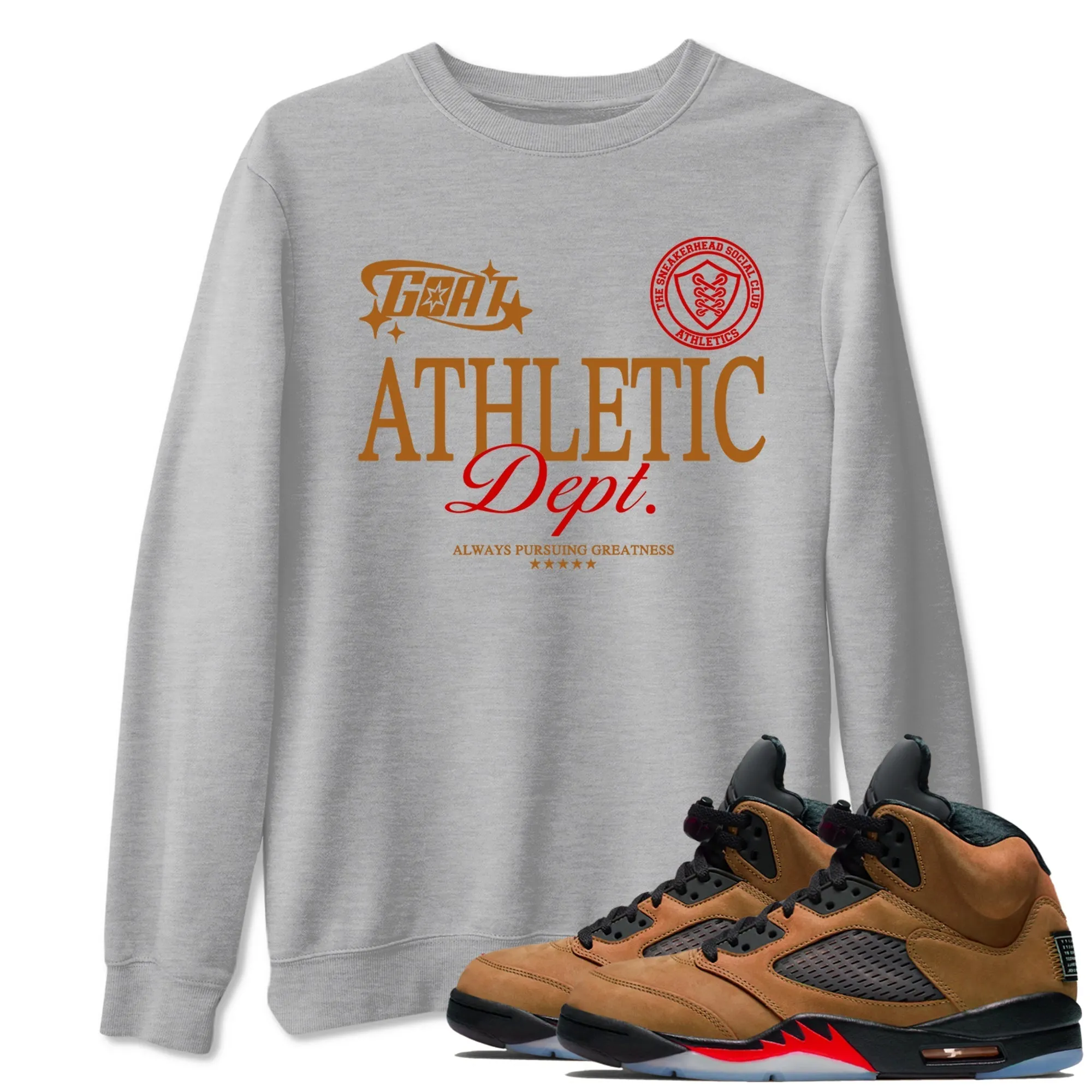 Goat Archaeo Dept Air Jordan Brown 5 Hot offer Tees Athletic - Ultimate savings SNRT Sneaker