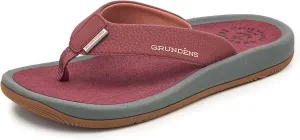 Grundens Women's Deck-Mate 3-Point Sandal | Comfortable, Water-Friendly Deck Sandal for Fishing, Boating, and Beachwear