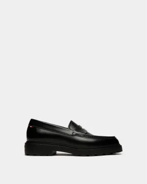 Gusto Loafer In Black Leather