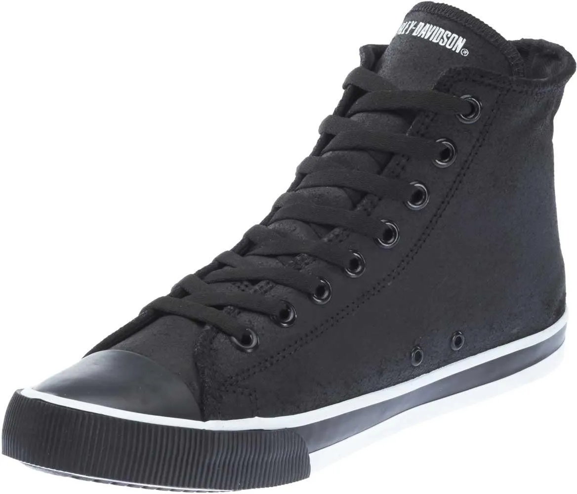 Harley-Davidson Men's Baxter Leather Motorcycle Casual Sneaker