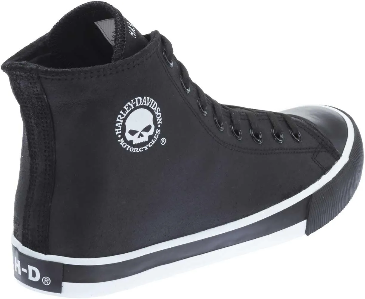Harley-Davidson Men's Baxter Leather Motorcycle Casual Sneaker