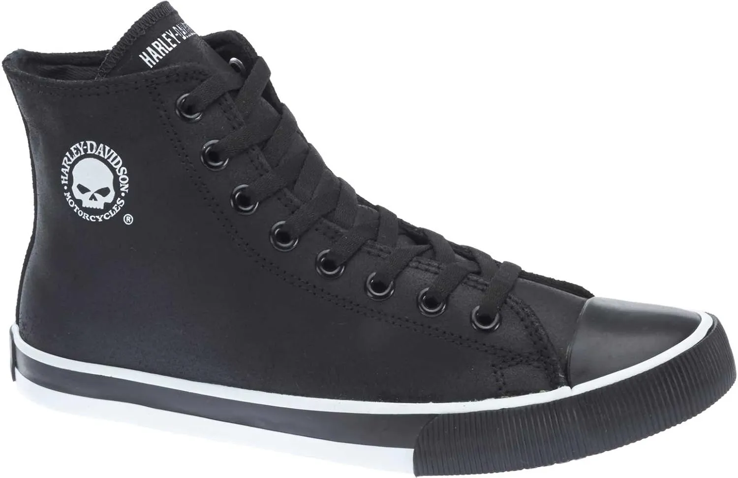 Harley-Davidson Men's Baxter Leather Motorcycle Casual Sneaker