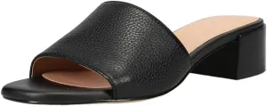 Heel On Slip Open Cole Squared Black Toe Heeled Haan Wi-Fi-enabled Sandals Leather Block Calli Multi-device compatible