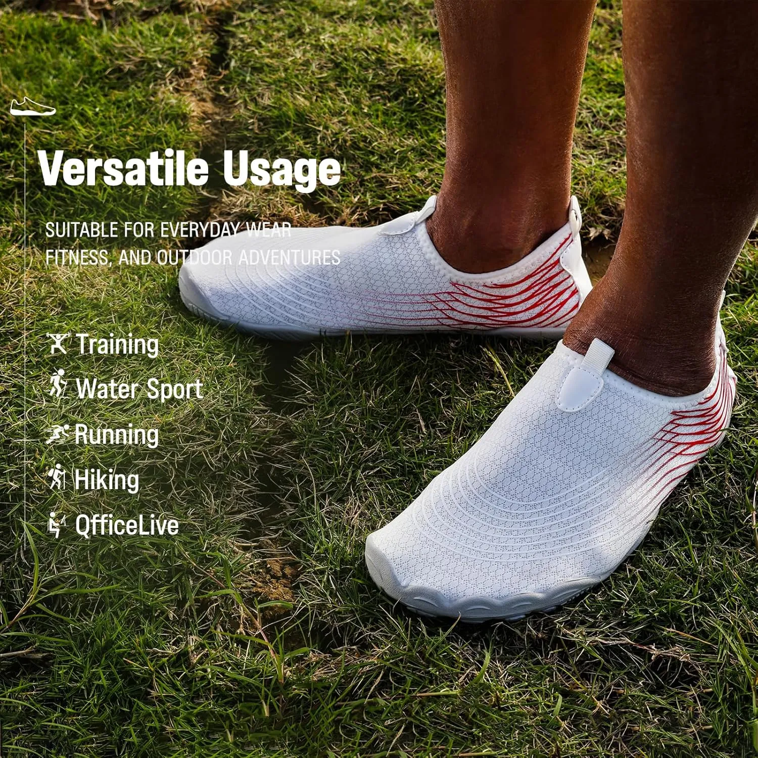 Hike Barefoot Shoes Womens Footwear,2025 New Barefoot Shoes for Women Mens,Healthy & Non-Slip Barefoot Vitality Shoe Women's Athletic Footwear,Wide Toe Box Water Shoe Swimming Hiking Walking