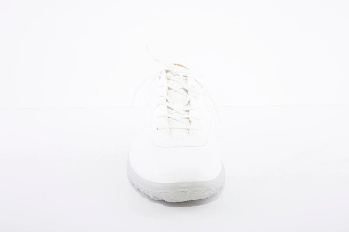 HOTTER - Tansy White Leather Lace Shoe