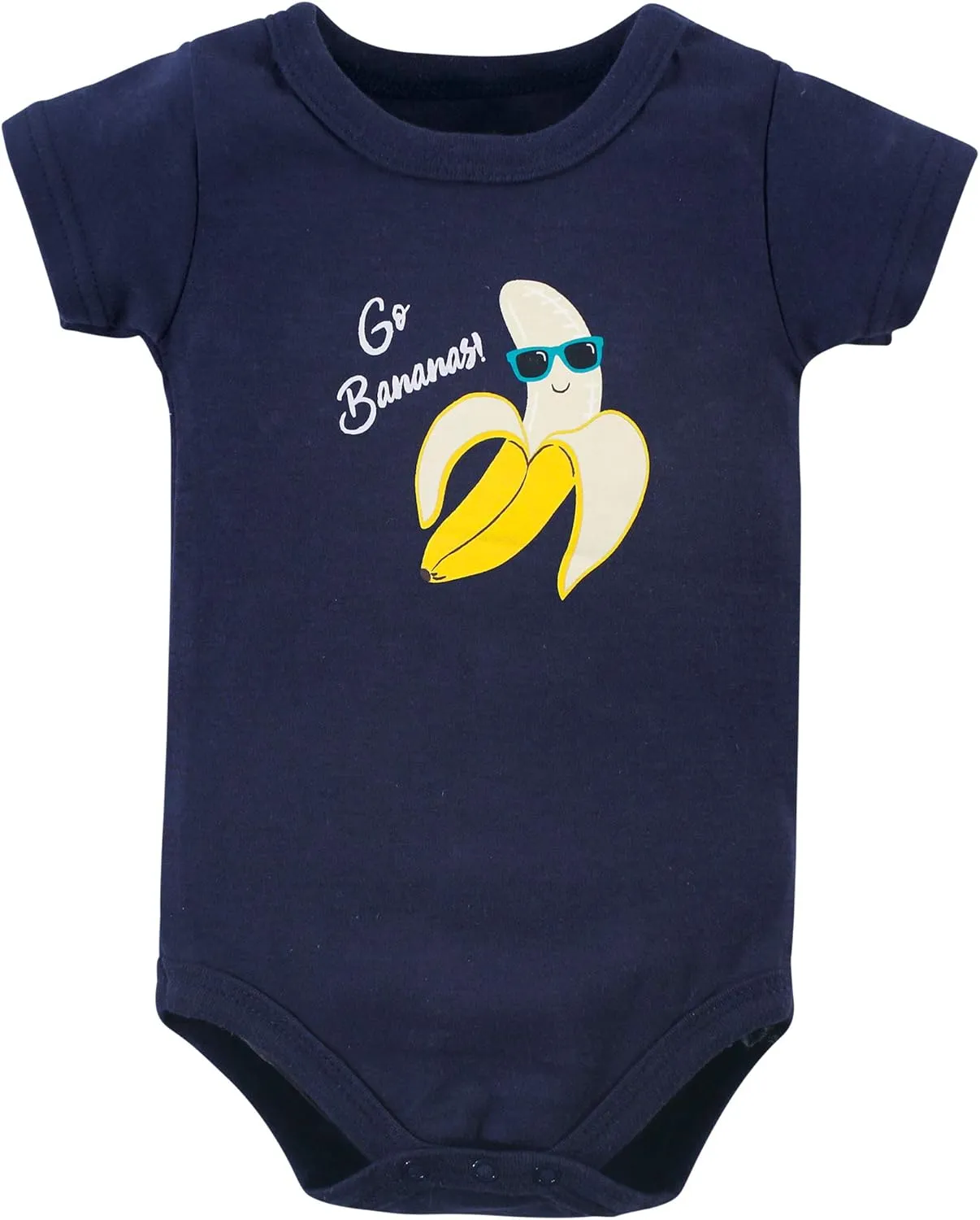 Hudson Baby Unisex Baby Cotton Bodysuit, Shorts and Shoe Set