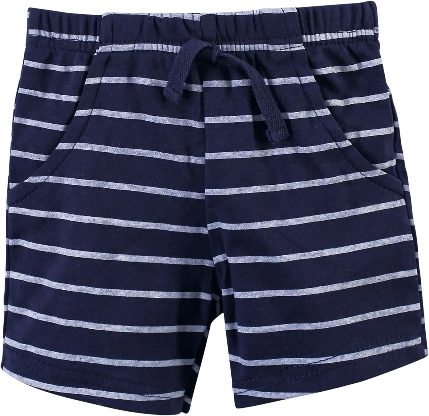 Hudson Baby Unisex Baby Cotton Bodysuit, Shorts and Shoe Set
