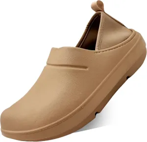 HUHV Clog Unisex Recovery Comfort Slip-On - Lightweight and Cushioning with HEALIUM Technology for Pain Relief and Comfort