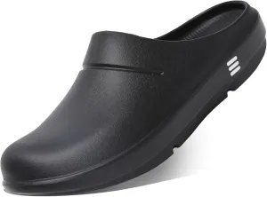 HUHV Clog Unisex Recovery Comfort Slip-On - Lightweight and Cushioning with HEALIUM Technology for Pain Relief and Comfort