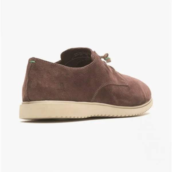 Hush Puppies EVERYDAY Mens Suede Casual Shoes Brown