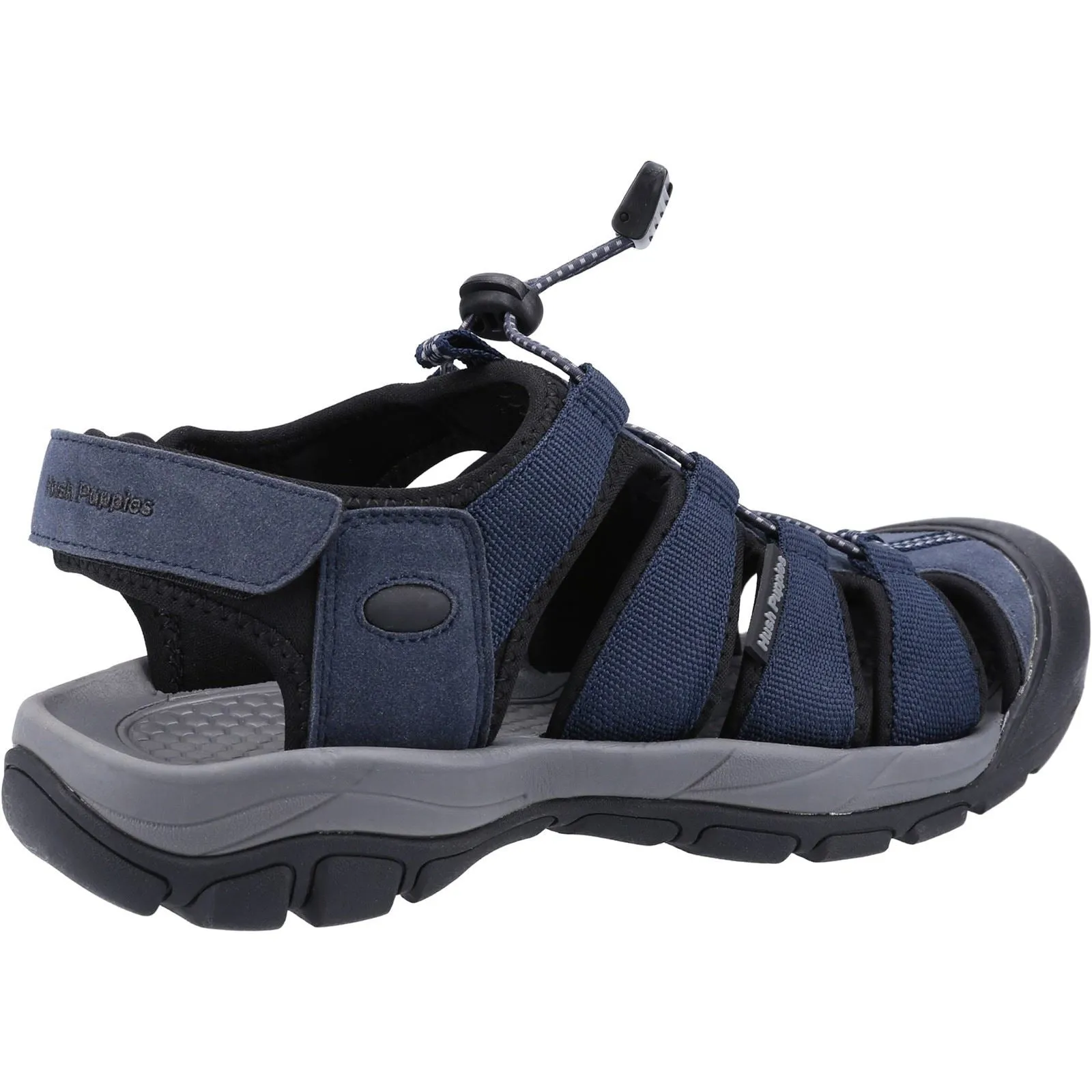 Hush Puppies Peru Polyurethane/Webbing Men's Navy Sandals