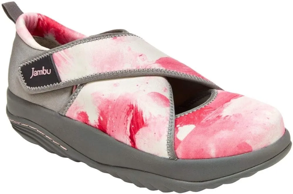 Jambu Millie Vegan Womens Comfort Rocker Bottom Eco-Friendly Stretchable Shoe