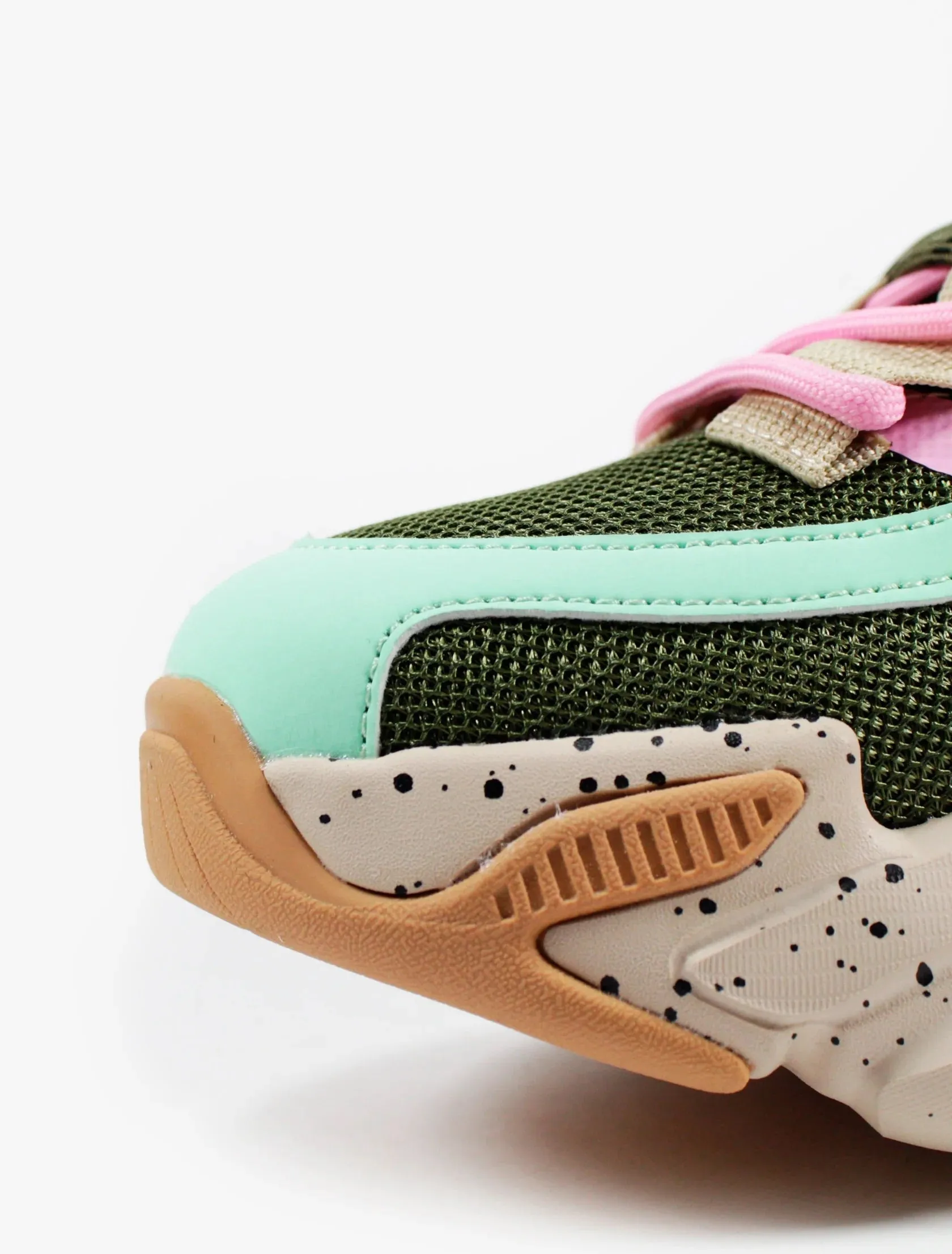 Javi Cited Sneaker TQS/PNK/GRN