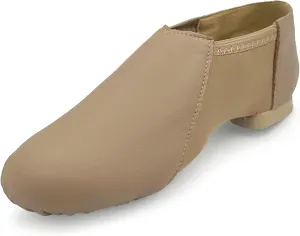 Jazz Leather Shoe with Arch Hugging Neoprene - JZ43 Java