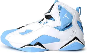 Jordan Men's True Flight White/University Blue-Black (342964 140) - 8.5