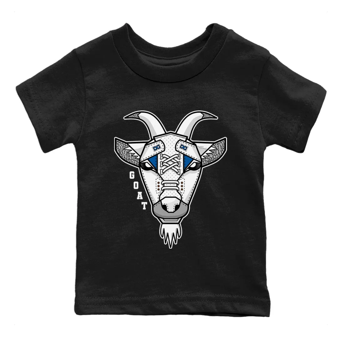 Jordan Wizards Professional service Air Kids 3 Trendy Face - Goat Tops