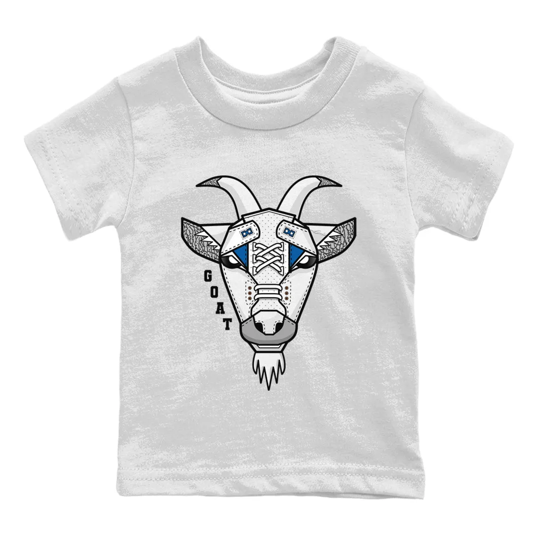 Jordan Wizards Professional service Air Kids 3 Trendy Face - Goat Tops