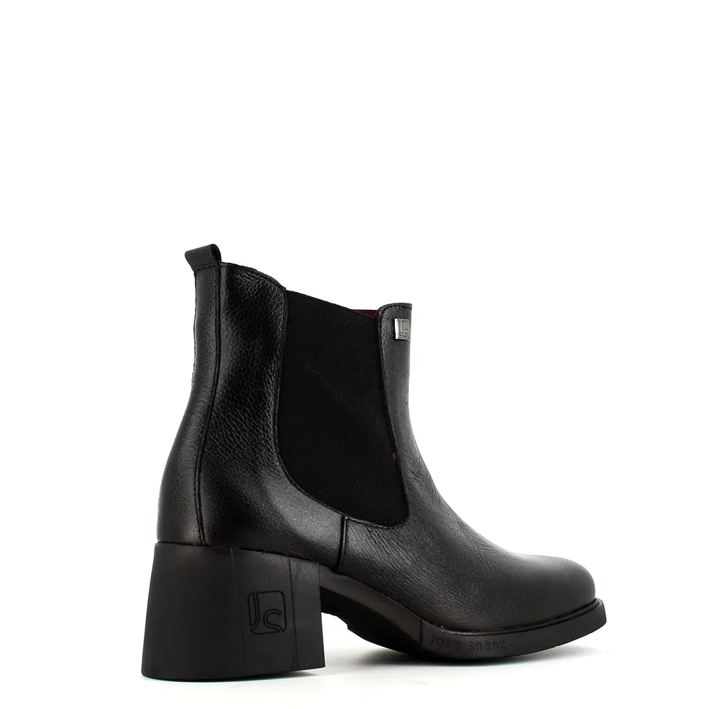 Jose Saenz Chelsea Ankle Boot Black
