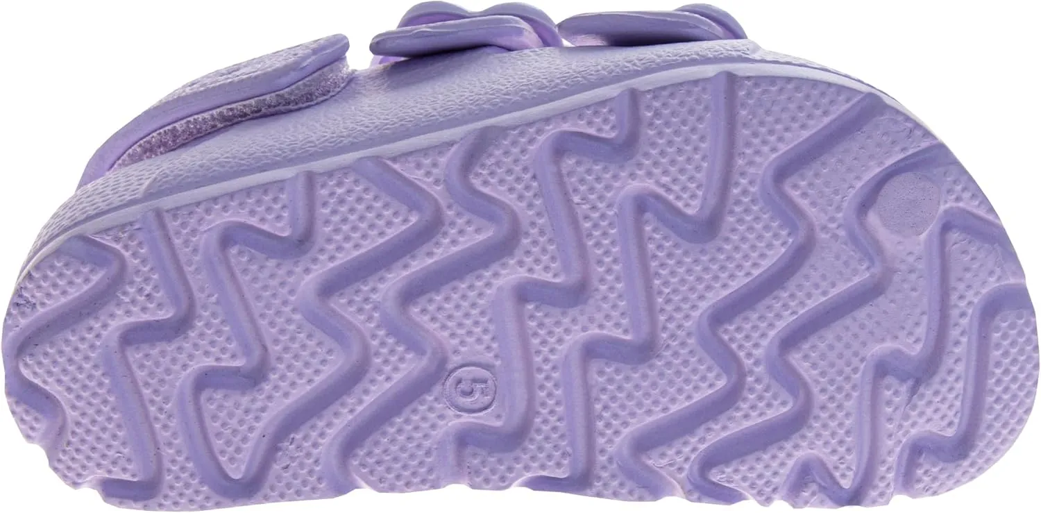 Josmo Kids Double Buckle Sandals Boys Girls Adjustable Back Strap Summer Beach Pool Sandal (Size 5-10 Toddler)
