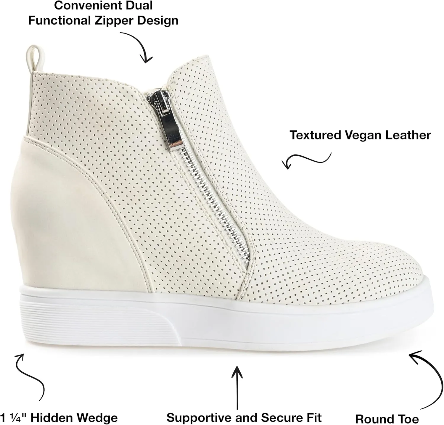 Journee Collection Women's Pennelope Sneaker