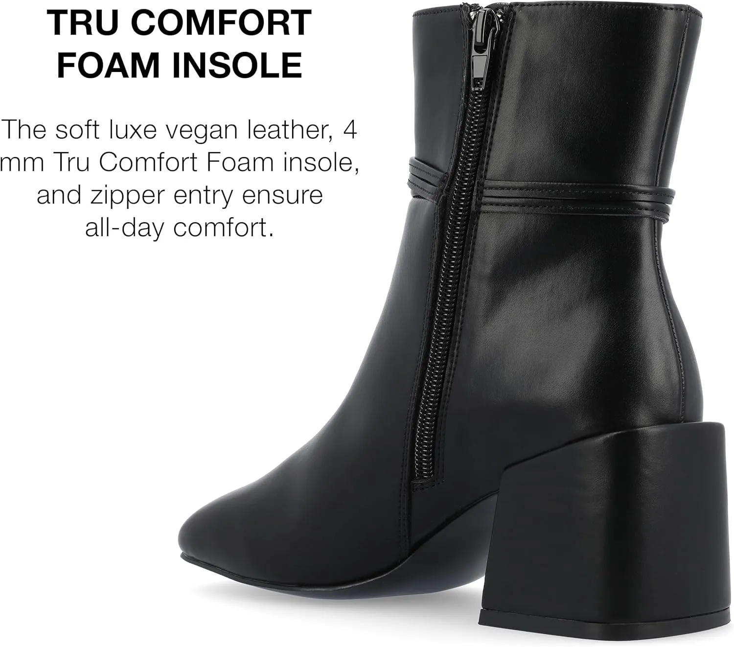 Journee Collection Women's Tru Comfort Foam Beverley Booties Ankle Boot