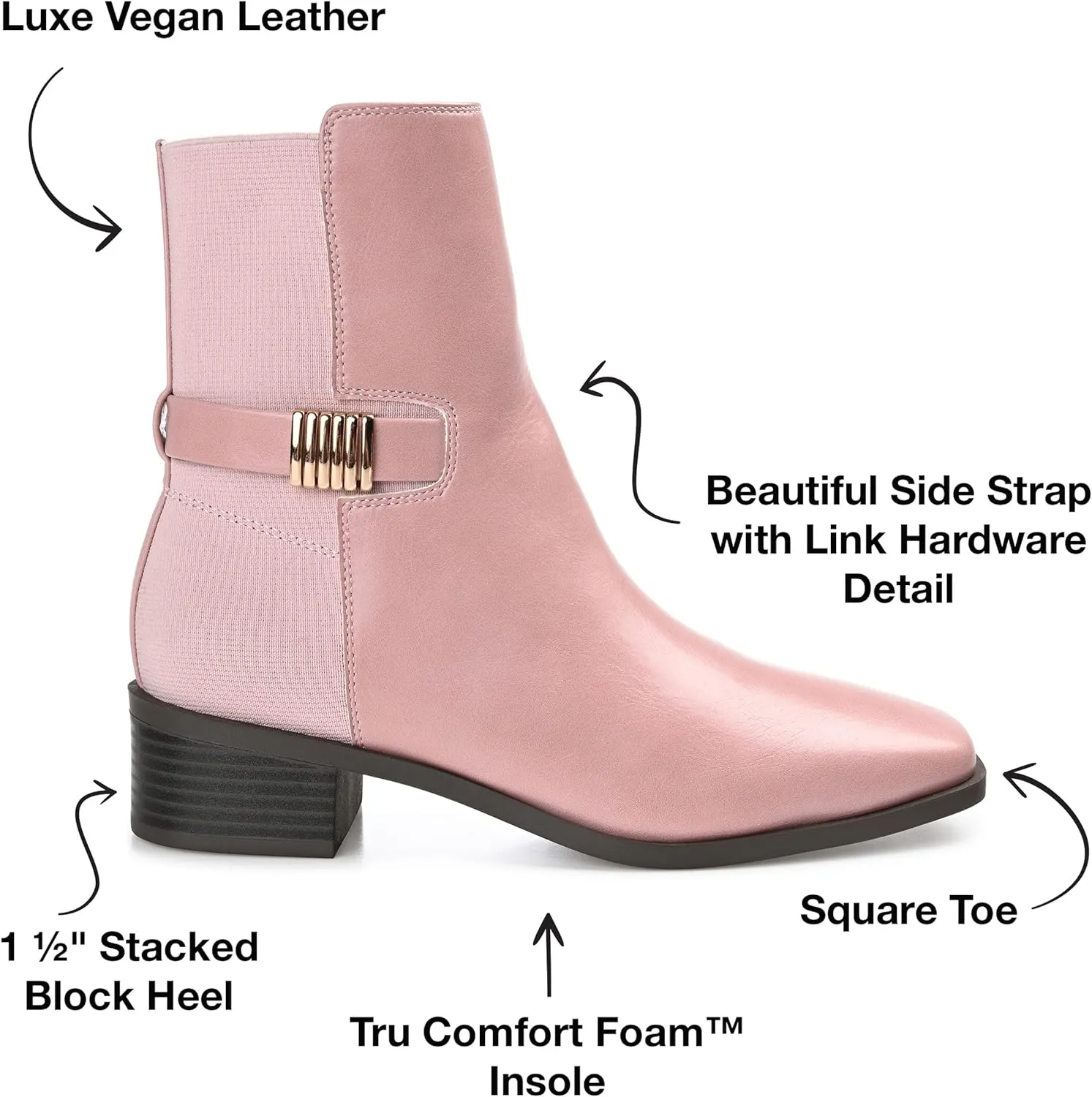 Journee Women's Comfort Foam Aubrie Booties