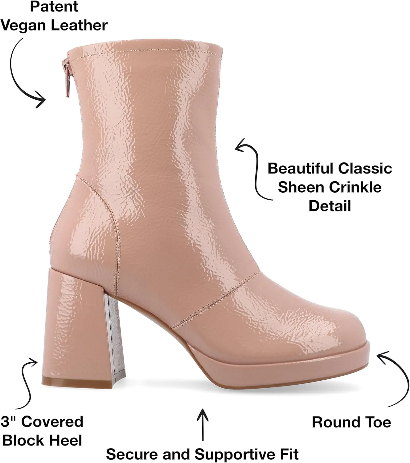 Journee Women's Comfort Foam Aylani Booties