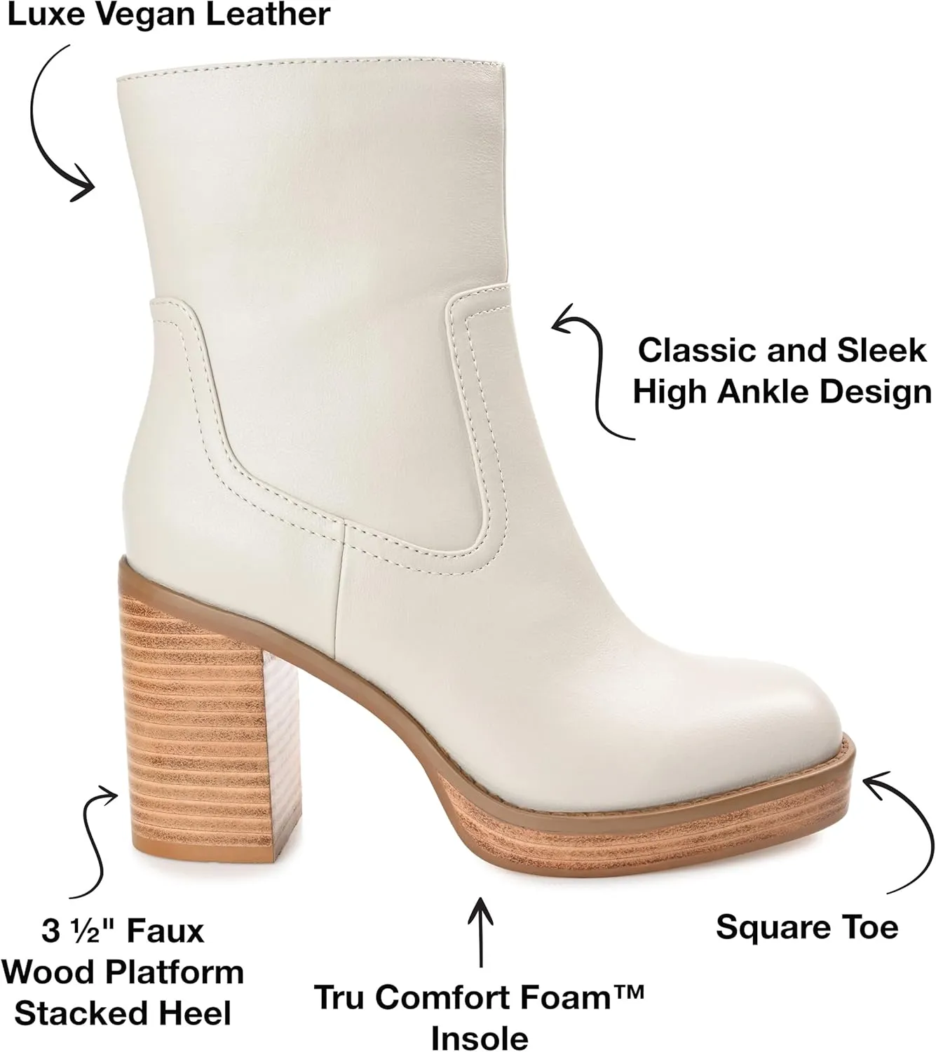 Journee Women's Comfort Foam Brittany Booties
