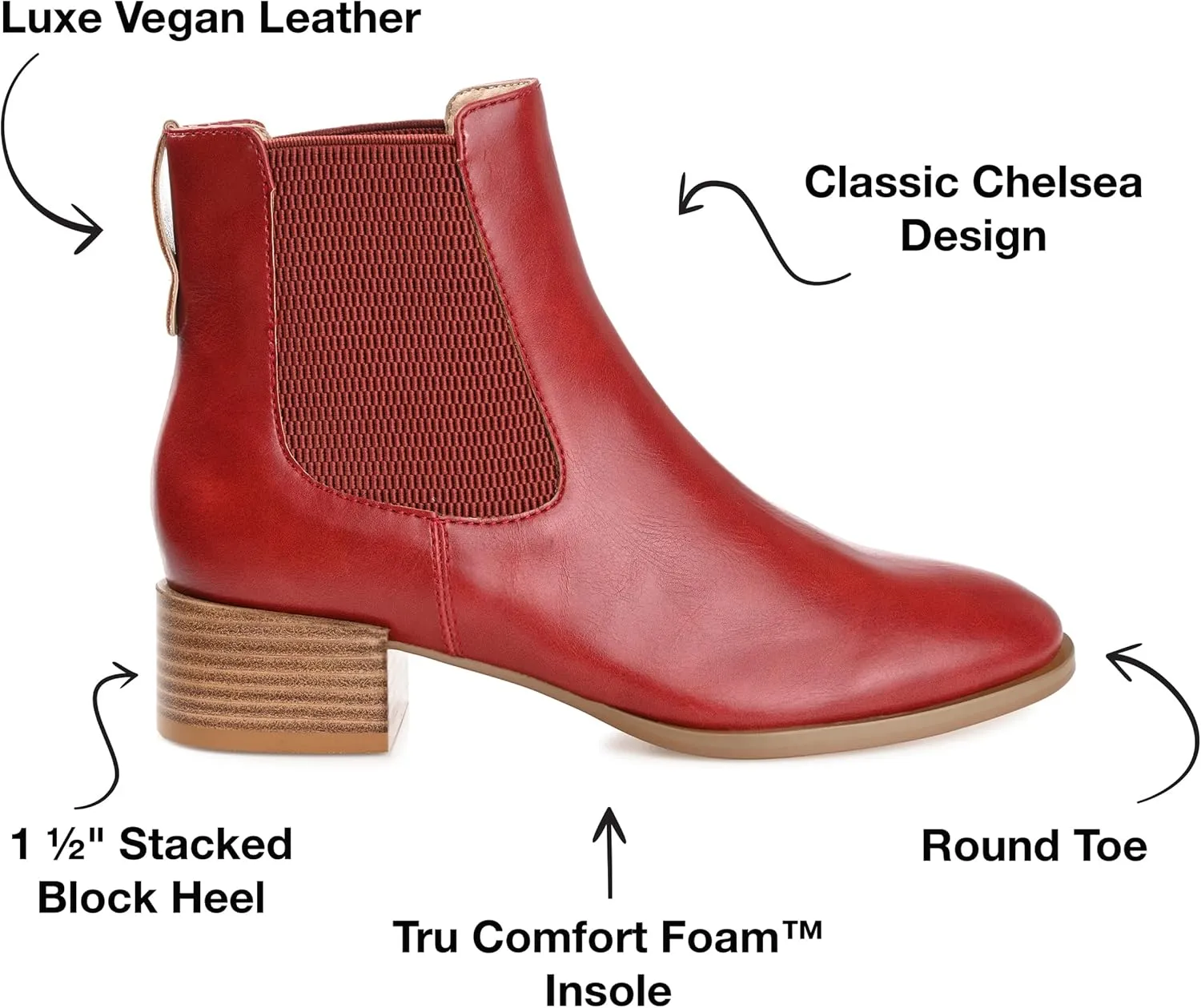 Journee Women's Comfort Foam Chayse Booties