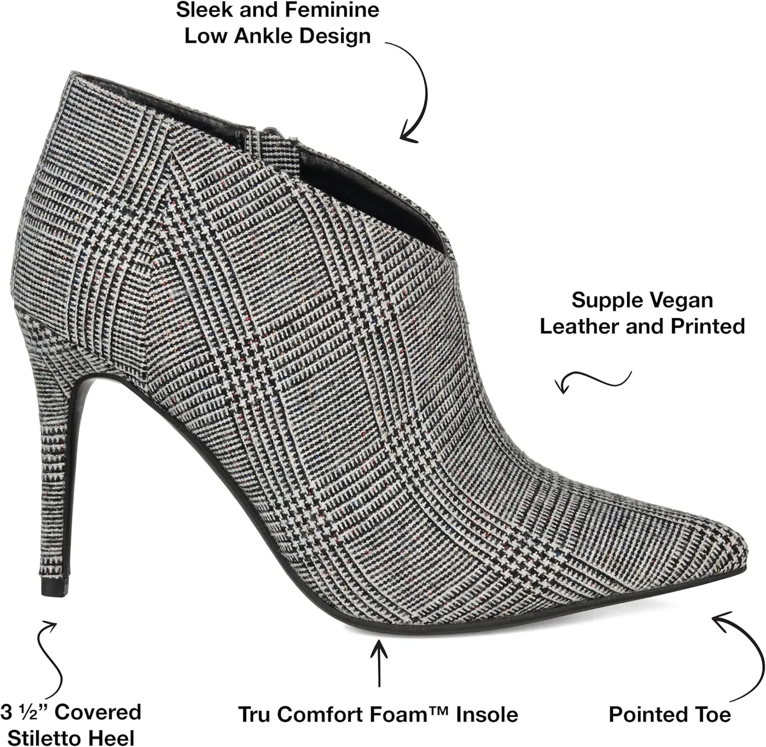 Journee Women's Comfort Foam Demmi Booties