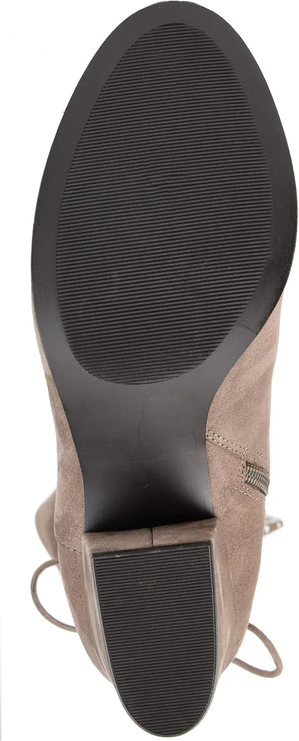 Journee Women's Comfort Foam Extra Wide Calf Leeda Boots