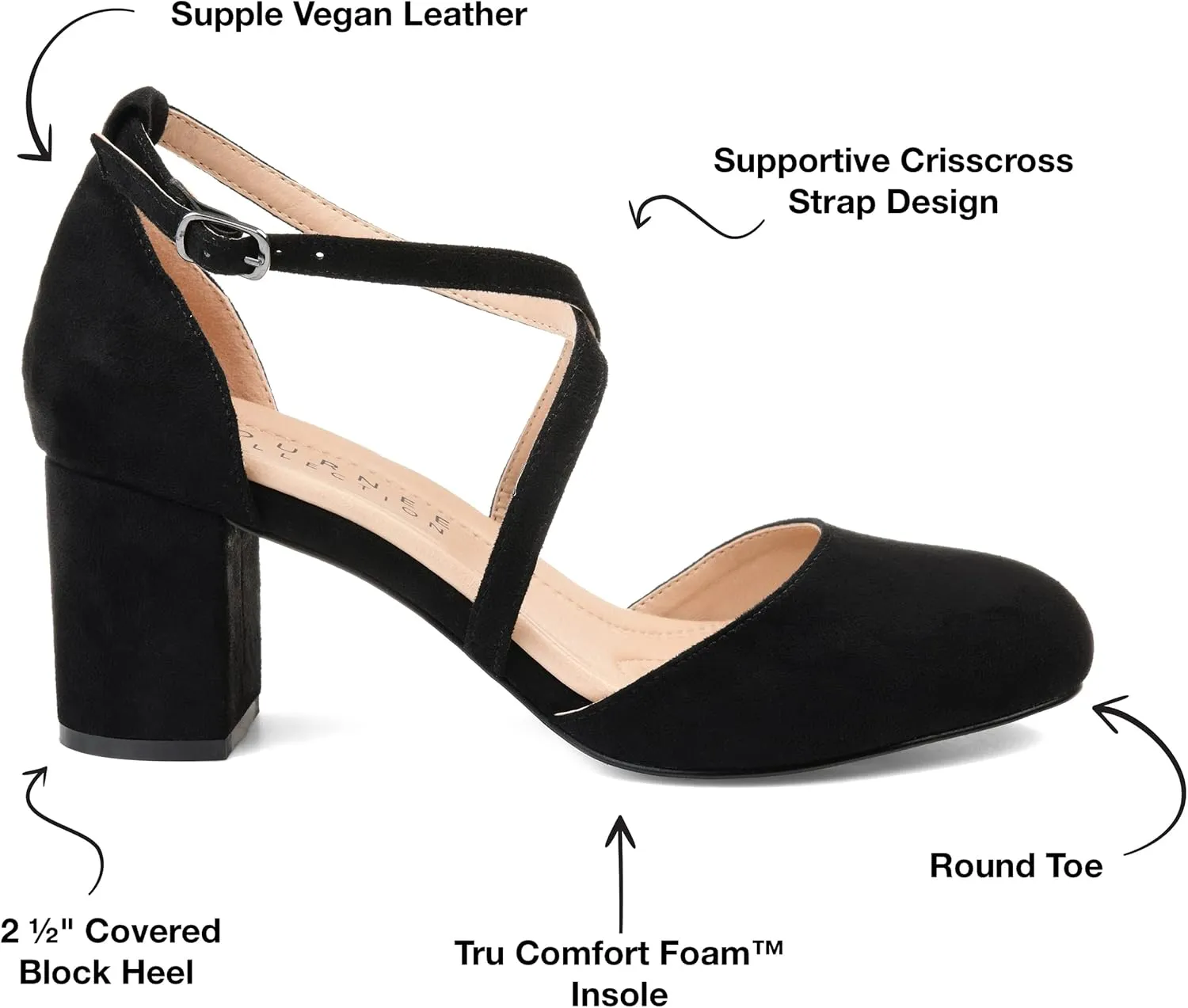 Journee Women's Comfort Foam Foster Pumps
