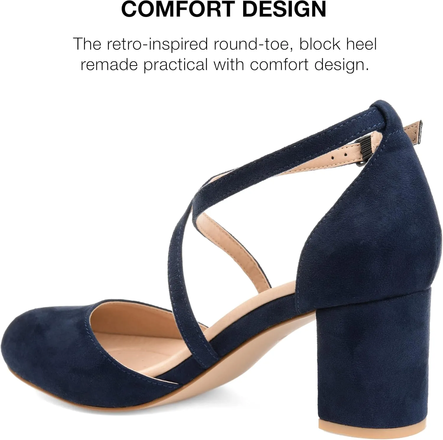 Journee Women's Comfort Foam Foster Pumps