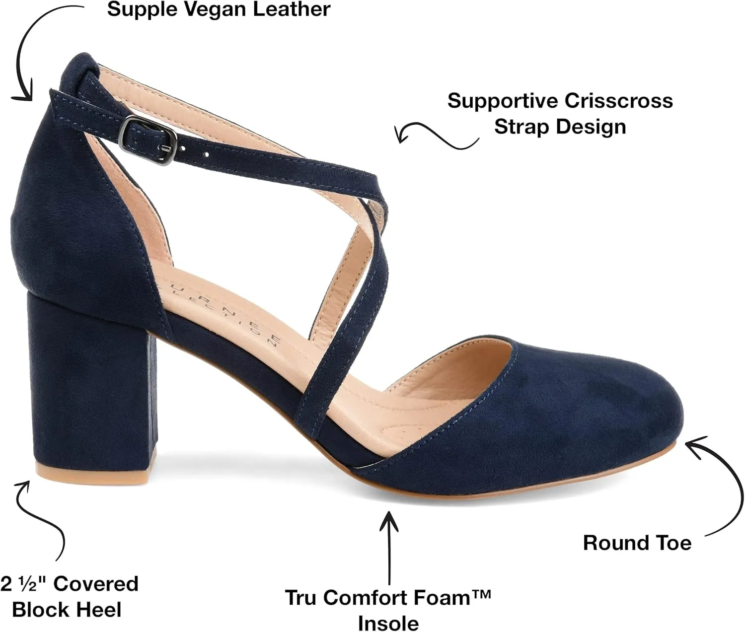 Journee Women's Comfort Foam Foster Pumps