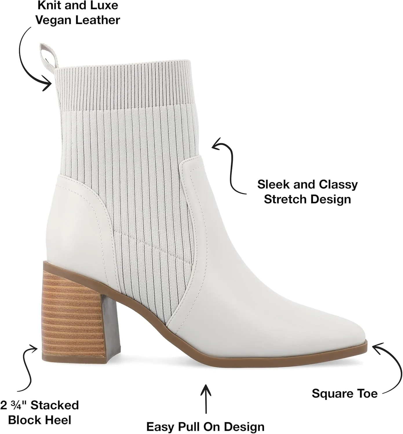 Journee Women's Comfort Foam Harlowe Booties