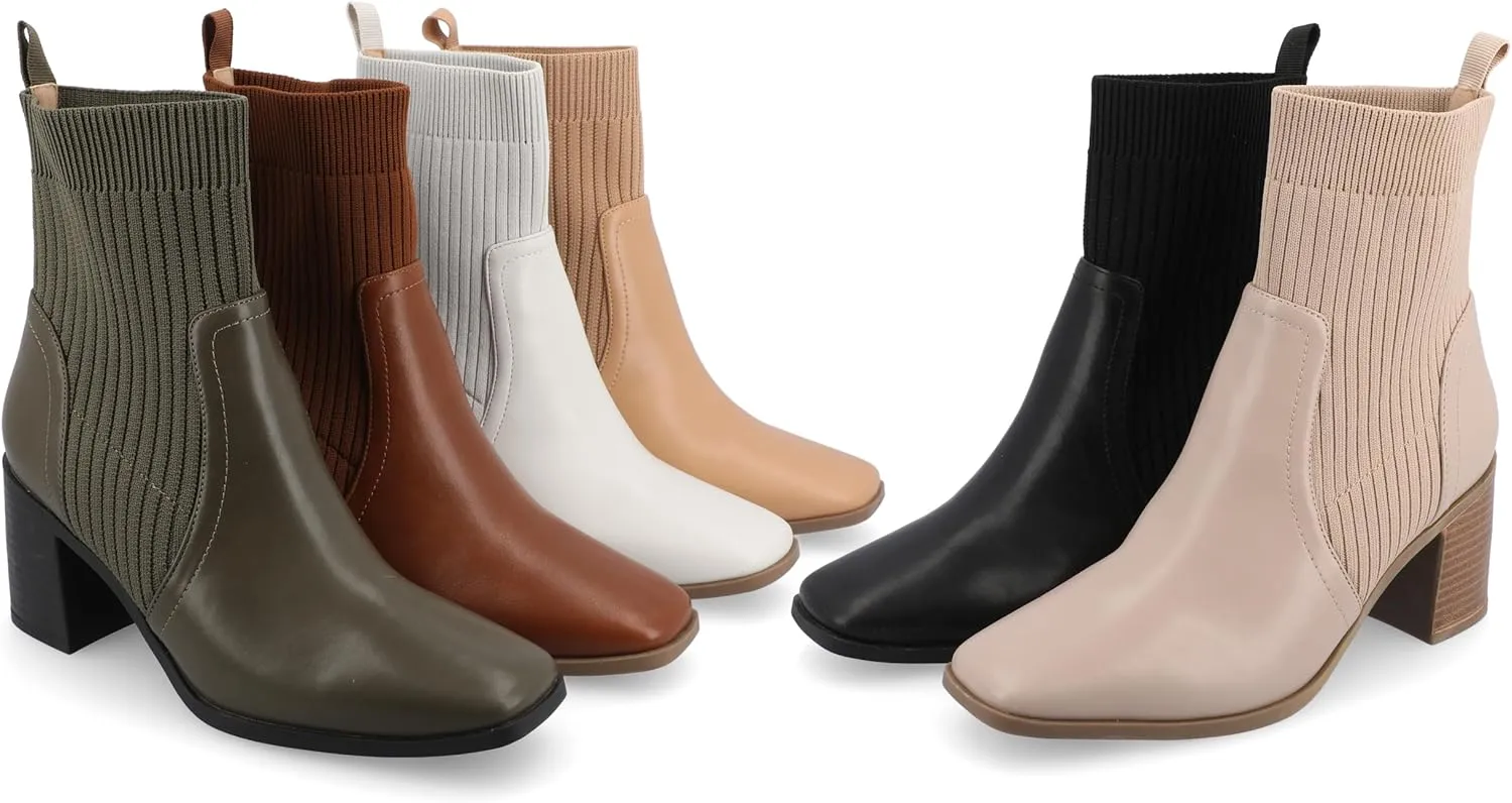 Journee Women's Comfort Foam Harlowe Booties