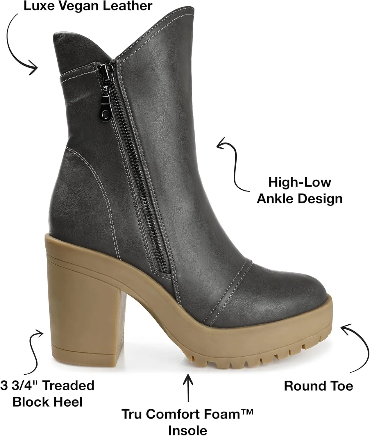 Journee Women's Comfort Foam Jaquie Booties