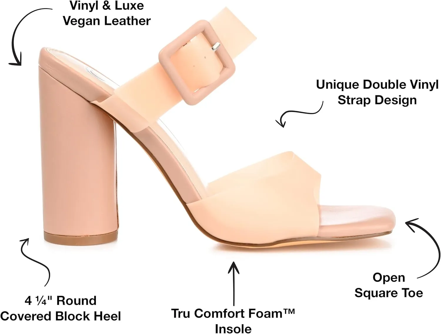 Journee Women's Comfort Foam Luca Sandals