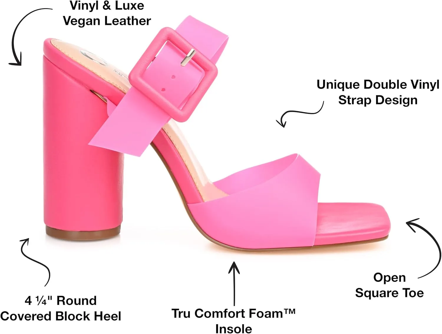 Journee Women's Comfort Foam Luca Sandals
