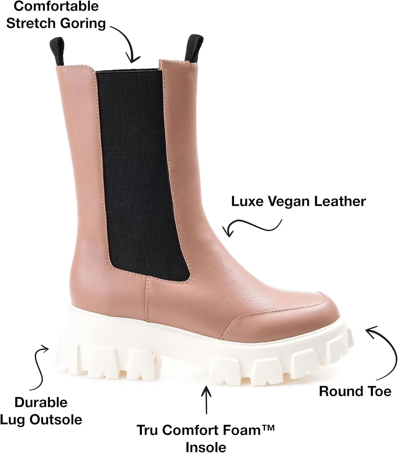 Journee Women's Comfort Foam Vista Booties