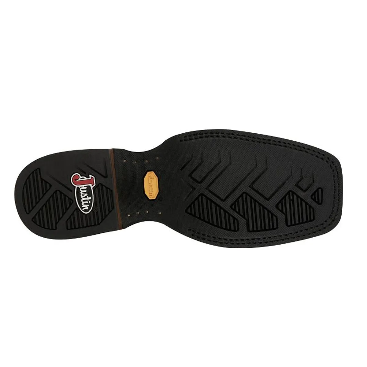 Justin Back Men Footwar Cowboy/Western Show Stopper 11" Western Color Black (#FN7122)