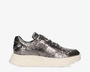Kady fat 10-eb zilver metallic sneaker - off white sole