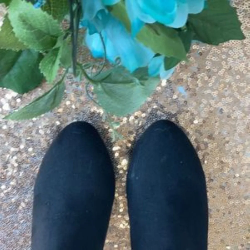 Karen Scott Black Cahleb Dress Booties 5M