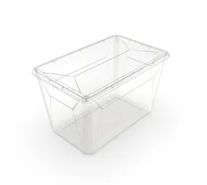 Karton 12.2L Rectangle Tall Shoe Box Clear