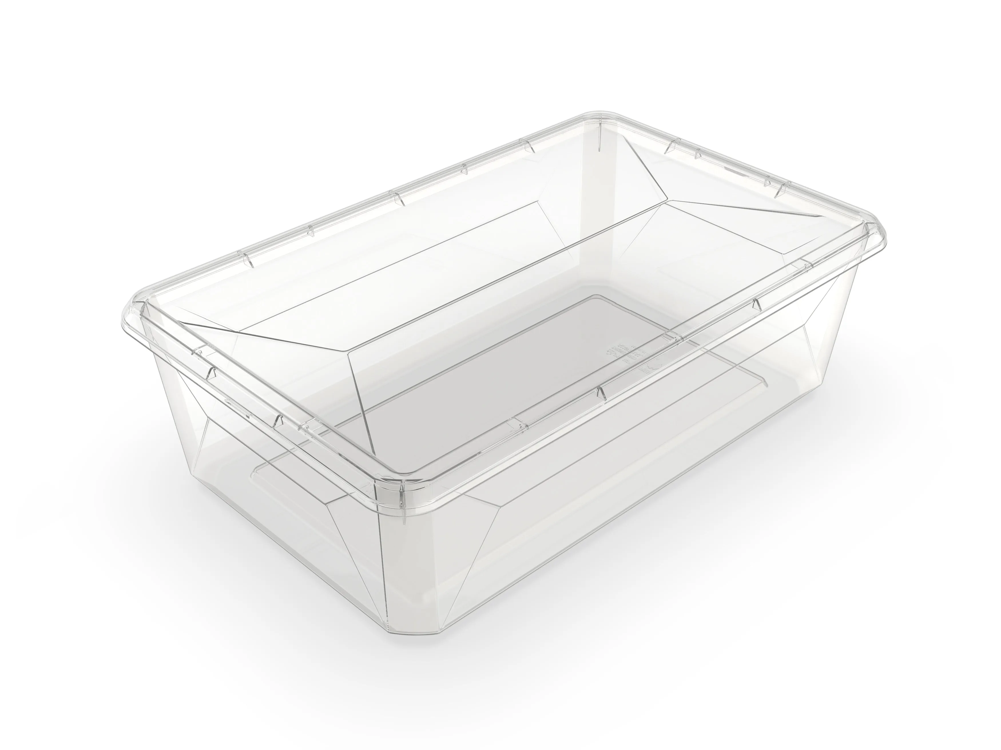 Karton 6.5L Rectangle Shoe Box Clear