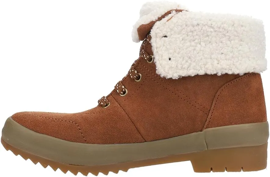 Keds Women's Camp Boot Ii Suede   Sherpa Ankle